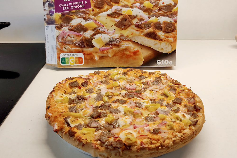 Fryst pizza Grandiosa Kebabpizza