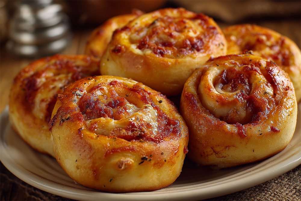 Pizzabullar, bra mat till barn / fest / kalas