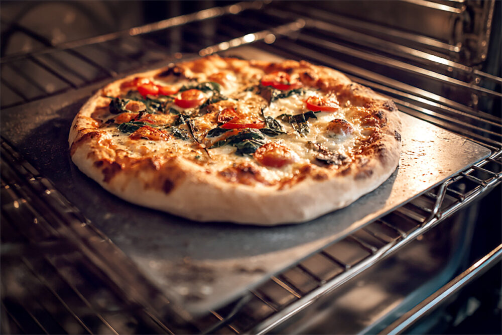 Pizzastål för bästa resultat i ugnen hemma