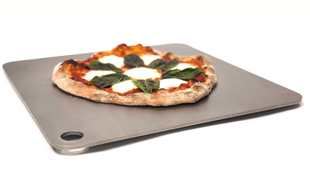 Stål är det bästa när du bakar pizza hemma