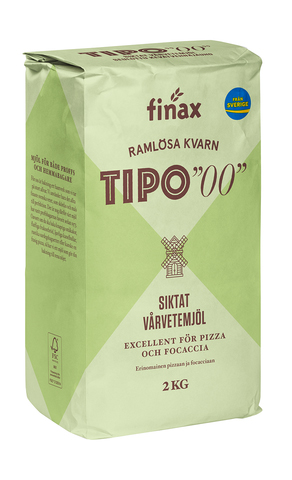 Tipo 00 är ett strålande mjöl för pizza